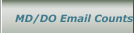 MD/DO Email Counts
